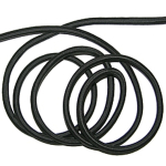 Bungee Cord elastic band round 5 mm black (price per meter)