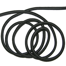 Bungee elastic cord round 8 mm black (price per meter)