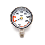 DirZone pressure gauge SPG 45 mm 0-400 Bar Slim Line...