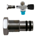 DirZone blind plug for valve Rubber Knob RIGHT (left expandable valve)
