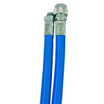 Miflex Inflator hose blue 3/8&quot;M x Quick release 51 cm