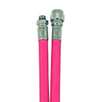 Miflex Inflator hose pink 3/8&quot;M x Quick release 61 cm
